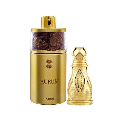 Ajmal Aurum EDP Fruity Floral Perfume And Khofooq Concentrated Perfume Oil Woody Oudhy 93 ml - Perfumes (Edt/Edp)