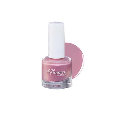 Glimmer Nail Enamel Pink Blush 8 ml - Nail Polish