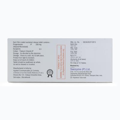 Sugest SR 200mg Tablet 10'S - Hormonal Therapy-Oes