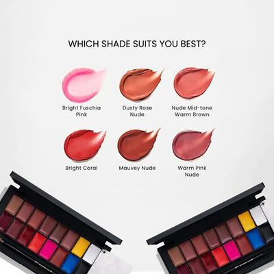 Europe Girl Lipstick Palette 100 gm - Lipsticks