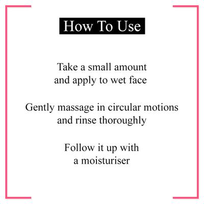 Jaquline USA Rose Love Clay Face Wash 100 ml - Face Wash & Cleansers