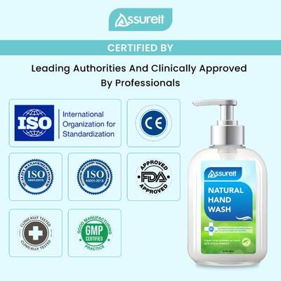 Assureit Natural Hand Wash With Aloe Vera & Vitamin E 250 ml - Hand Wash & Soaps