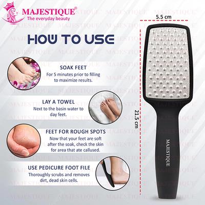 Majestique exclusive Foot Scrubber 1's - Manicure & Pedicure Kits