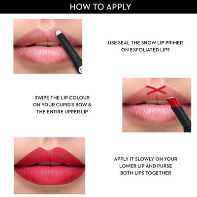 SUGAR Cosmetics Nothing Else Matter Longwear Lipstick - 33 Mauve On (Deep Mauve Pink) 3.2 gm - Lipsticks