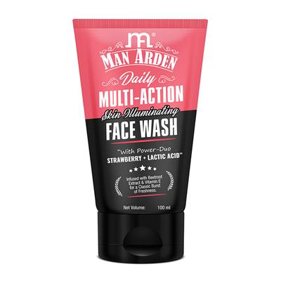Man Arden Daily Multi-Action Skin Illuminating Face Wash 100 ml - Face Washes