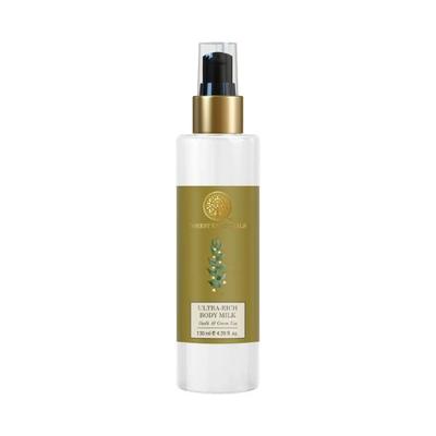 Forest Essentials Ultra-Rich Body Milk Oudh & Green Tea 130ml - Lotions & Creams