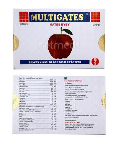 Multigates Tablet 10'S - Supplements-Vam
