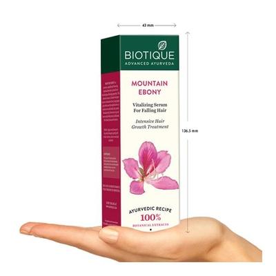 Biotique Mountain Ebony Anti Hair Fall Hair Serum 120ml - Hair Serums
