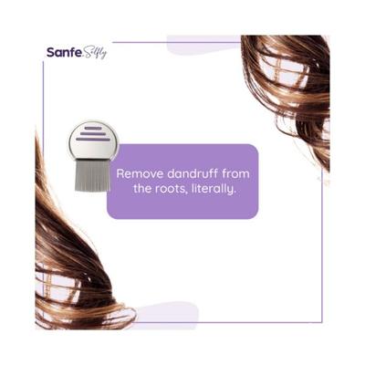Sanfe Selfly Stunner AntiDandruff Hair Comb 1's - Hair Combs