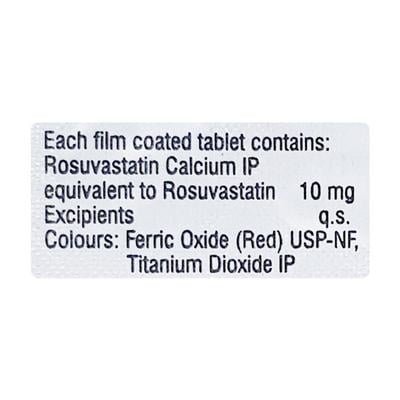 Rosuvas 10 Tablet 15's - High Cholesterol-Dys