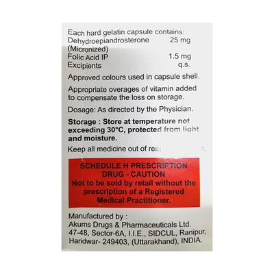 SAFEOVA 25 Capsule 15's - Hormonal Therapy-Oth