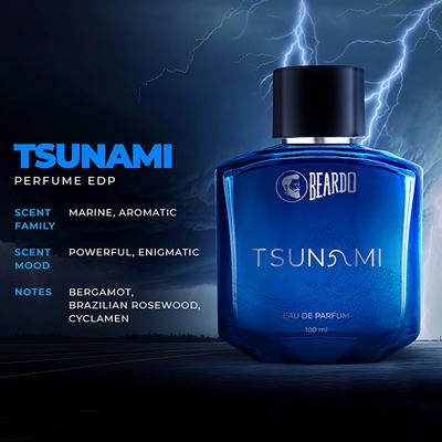 Beardo Tsunami Perfume Edp 100 ml - Men Perfumes (Edt/Edp)