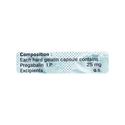SCRIBNOR 25 Capsule 10's - Neuropathic Pain-Dru