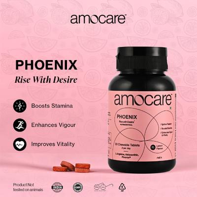 Amocare Phoenix Chewable Tablets For Men - Lemon Flavour 30's - Other Supplements