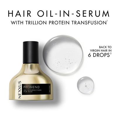 Nexxus Promend oil Resurrection Hair Serum, Bond Repair & Fizz Reduction 100 ml - Hair Serums