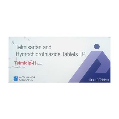 TELMIDIP H Tablet 10's - Hypertension-Ant