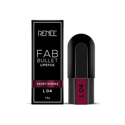 RENEE Fab Bullet L 04 Sassy Shiraz 1.5 gm - Lipsticks