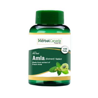 Herbal Canada Amla Tablet 100's - Pure Herbs