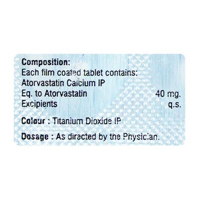 ATR 40 Tablet 10's - High Cholesterol-Dys