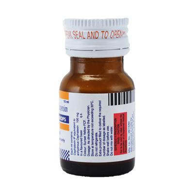 Sporidex Redimix Orange Flavour Drops 10ml - Bacterial Infections-Cep