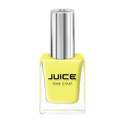 JUICE One Coat Long Lasting Quick Dry Chip Resistent Nail Polish BUTTERFLY YELLOW 77 11 ml - Nail Polish