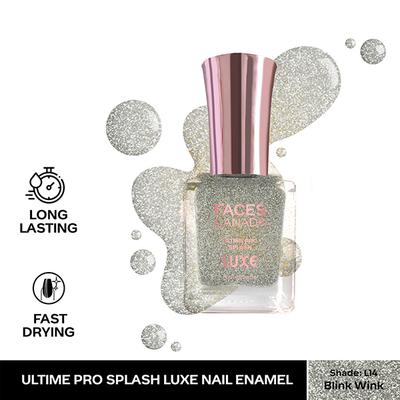 Faces Canada Ultime Pro Splash Luxe Nail Enamel - Blink wink (L14) 12 ml - Nail Polish