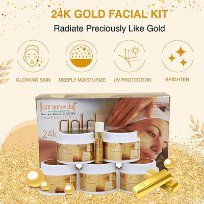 Aryanveda APS Gold Facial Kit With Rose & Olive for Glowing Skin 510 gm - Skin-Treatment