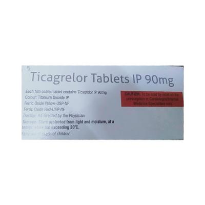TICAGREL Tablet 10's - Blood Clot-Ant