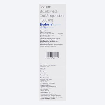 Nodosis 1000mg Suspension 300ml - Ulcer/Reflux/Flatulence-Aaa