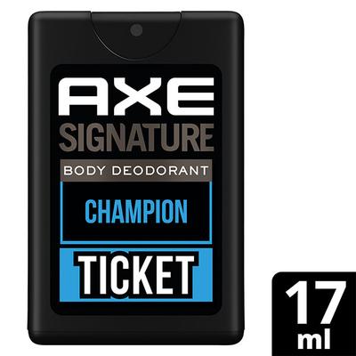 Axe Signature Ticket Champion Pocket Deodorant For Men 17 ml - Men Deodorants/Roll-Ons