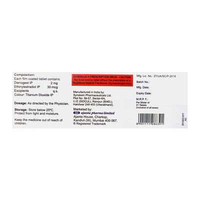 AMGEST Tablet 21's - Contraception-Ora