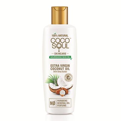 Coco Soul Multipurpose Oil from the makers of Parachute - For Skin, Hair & Baby Massage- 100% Natural - Paraben, Perfume & Mineral Oil Free 150ml - Massage Oils