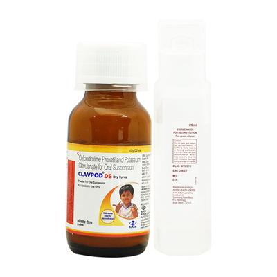 Clavpod DS Dry Syrup 30ml - Bacterial Infections-Cep