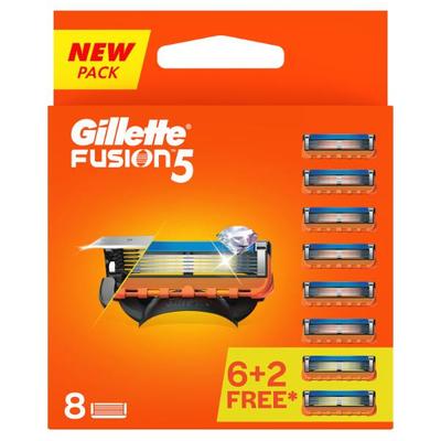 Gillette Fusion 5 Cartridges 8's - Razors & Cartridges
