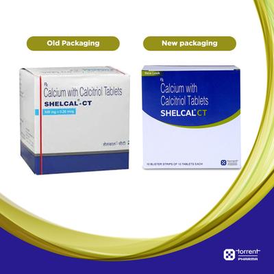 Shelcal CT Tablet 15'S - Osteoporosis-Age