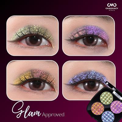 Charmacy Milano Insane Quad Eyeshadow Palette- 01 3.6 g - Eye Shadow Palettes