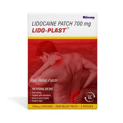 LIDO PLAST 700mg Patch 1's - Anaesthesia - Local-Ana