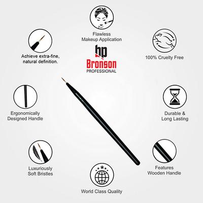 Bronson Professional Eyeliner Brush 1's - Eye Brush