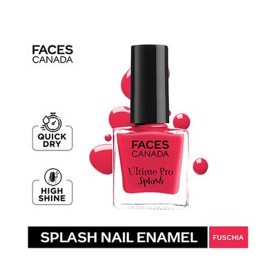 Facescanada Ultime Pro Splash Nail Enamel Fushcia 131 8 ml - Nail Polish