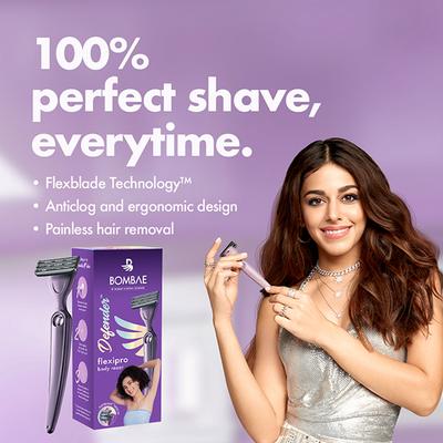Bombae Defender for Her Women'S Razor Sensitive Cartridges Combo 80 gm - Shaving & Hair Removal