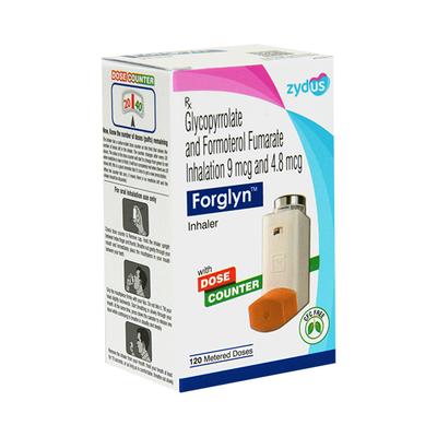 FORGLYN with Dose Counter Inhaler 120md - Asthma/COPD-Ast