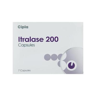 Itralase 200mg Capsule 7'S - Fungal Infections-Anf