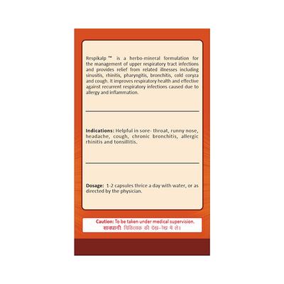 Pravek Respikalp (As-4) Capsules 30's - Speciality Medicines