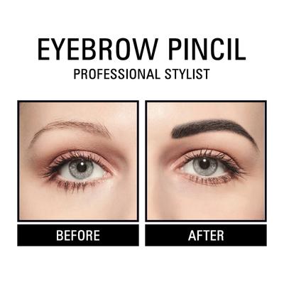 Matt Look Eyebrow Pencil Professional Stylist For Long lasting Matte Makeup Look, Soft Brown-05 1.2 gm - Kajal & Kohls