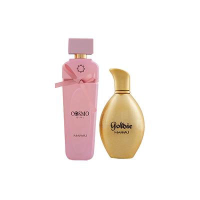 Maryaj Cosmo Girl EDP Floral Powdery Perfume And Maryaj Goldie EDP Fruity Floral Perfume 200 ml - Women Perfumes (Edt/Edp)