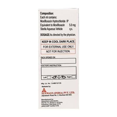 Occumox Eye Drops 5ml - Eye Infections-Eaa