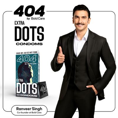 Bold Care 404 Extra Dots Condoms 10's - Plain/Flavoured Condoms