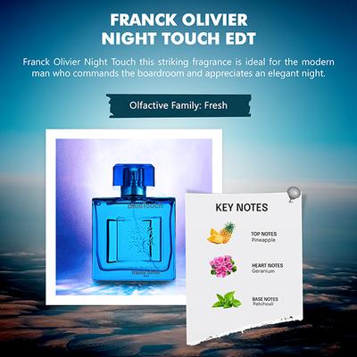Franck Olivier Night Touch Eau De Toilette 100 ml - Men Perfumes (Edt/Edp)