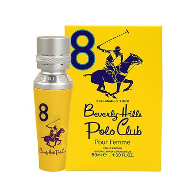 Beverly Hills Polo Club Pour Femme No.8 Eau De Parfum For Women 50 ml - Women Perfumes (Edt/Edp)