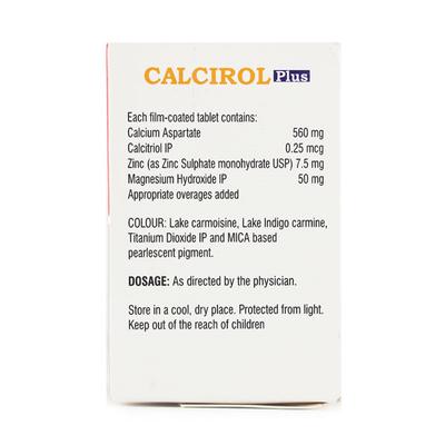 Calcirol Plus Tablet 10'S - Osteoporosis-Age